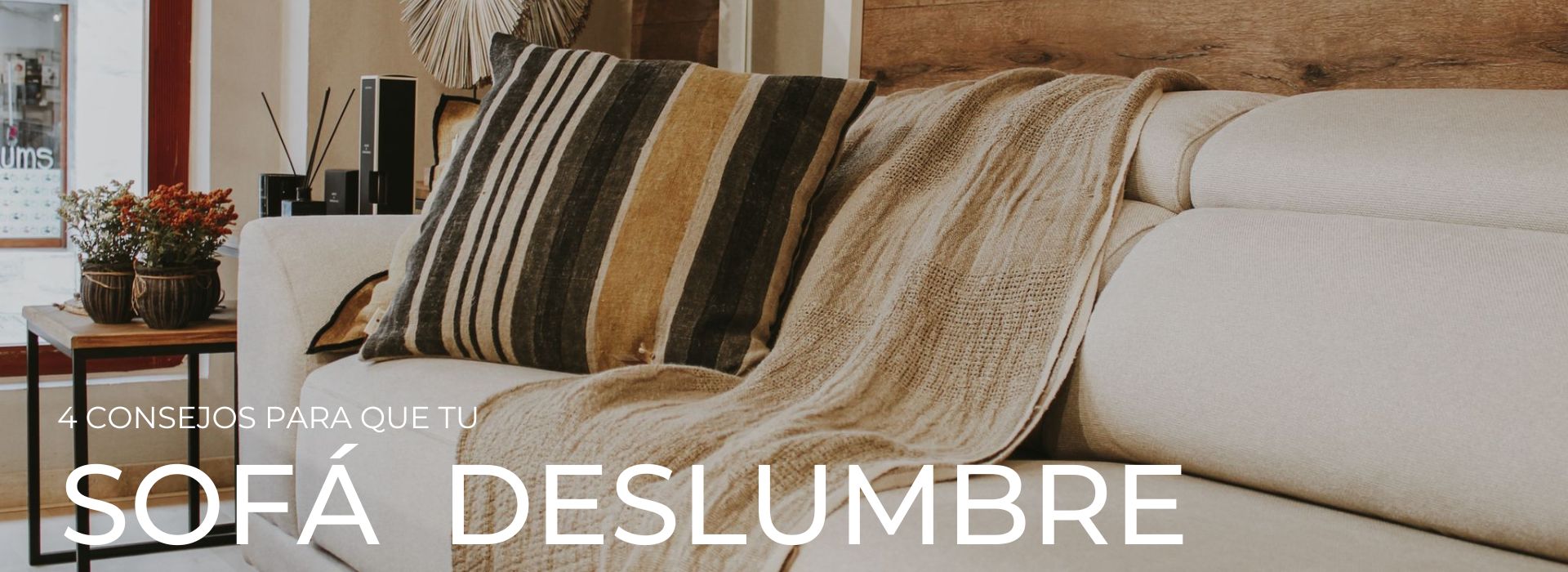 4 Consejos para que tu sofá deslumbre