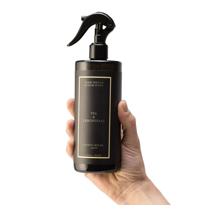 Spray Textil Tea & Lemongrass Cereria Mollá 500ml