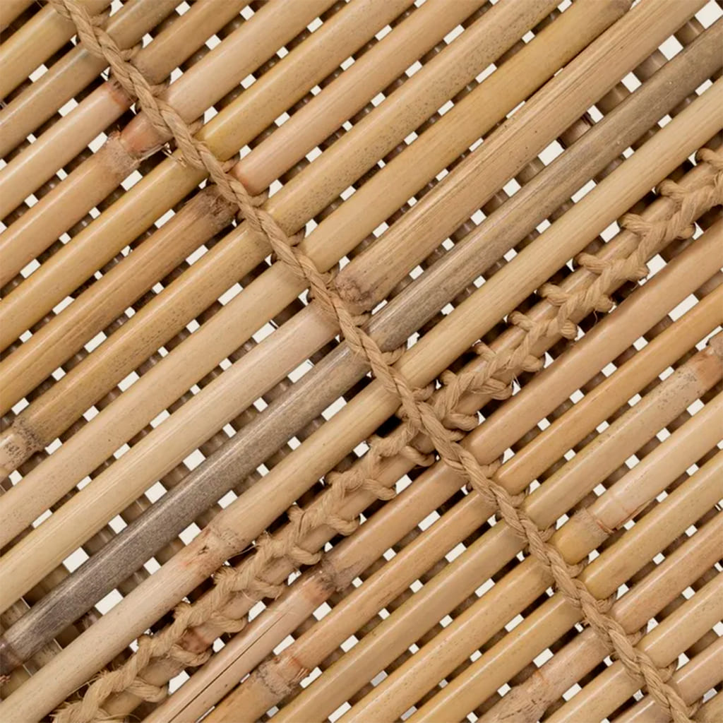 Set 2 Mesitas Auxiliares de Bambú Natural