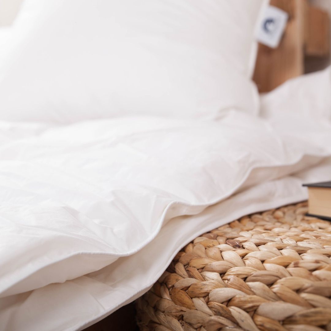 EDREDÓN NÓRDICO 90% Plumón y 10% Pluma y Tejido de Algodón Plumino