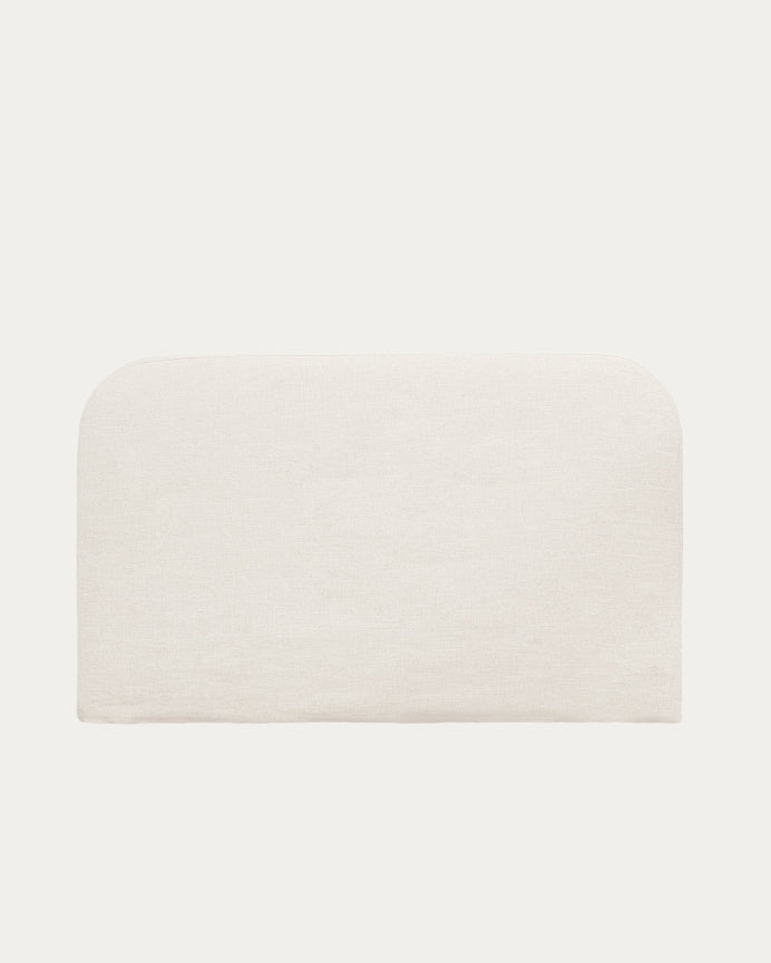 Cabecero Desenfundable Llançà, de lino en varios colores y medidas