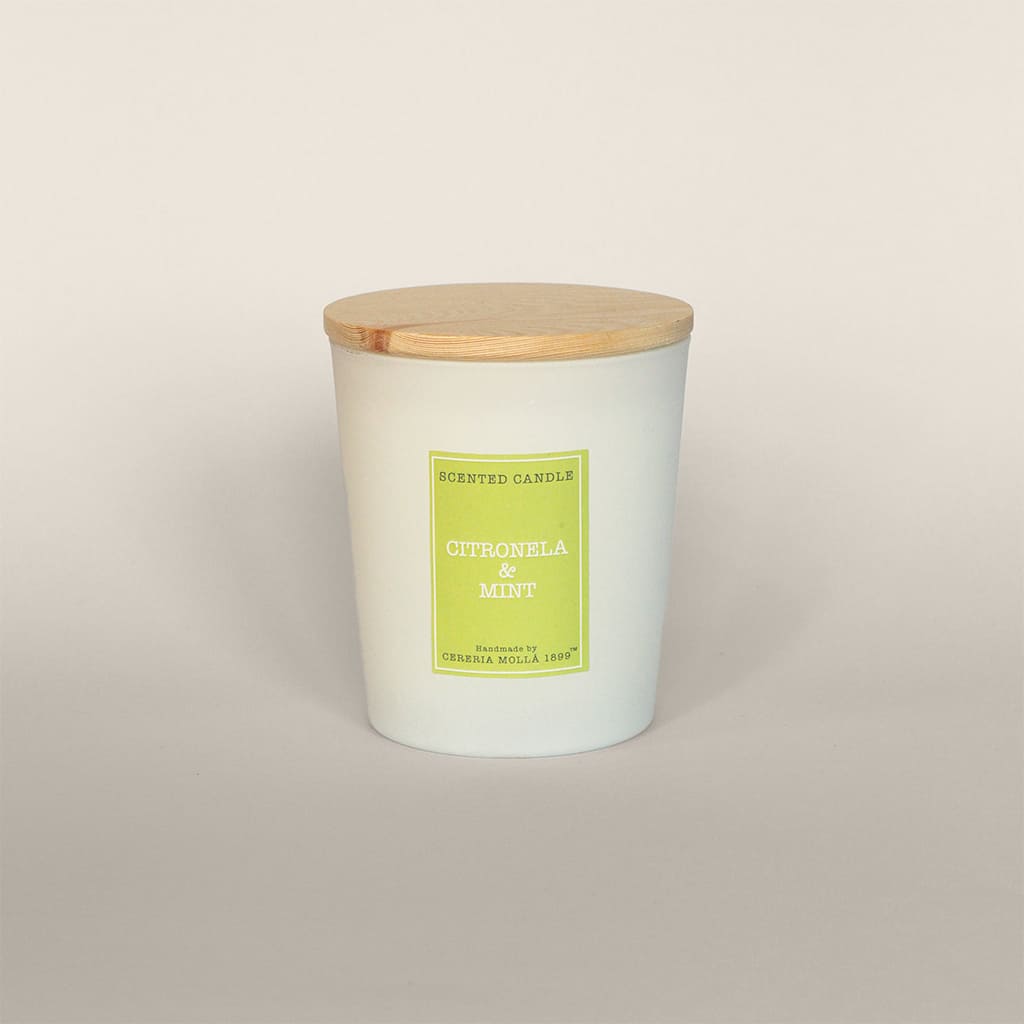Vela Artesanal Citronela & Mint AntiMosquitos Cereria Molla