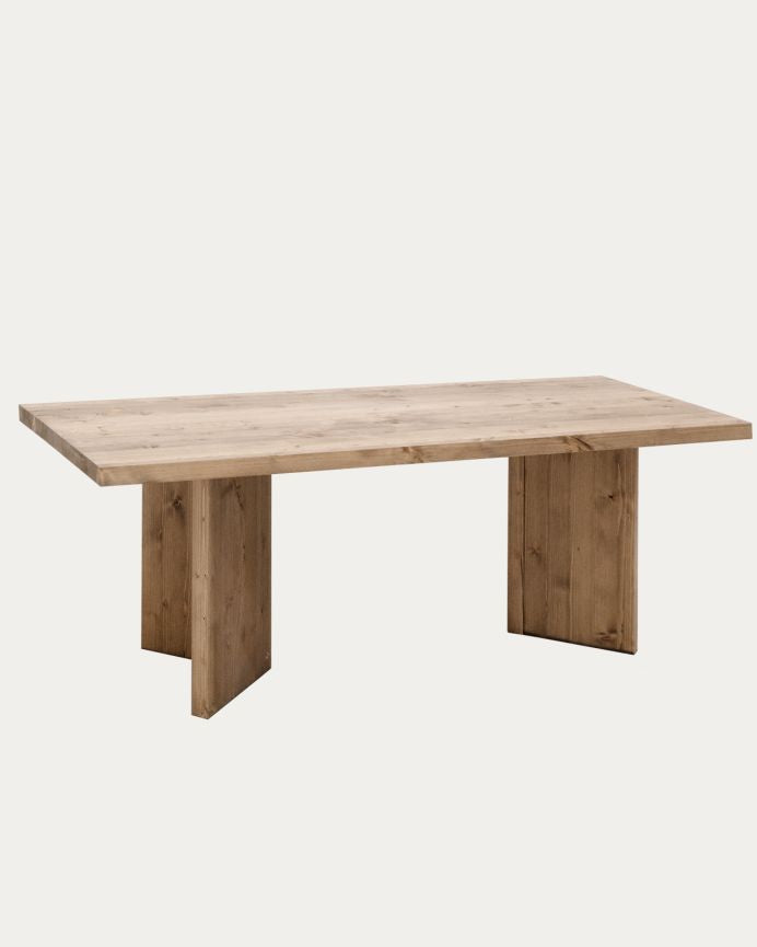 MESA DE CENTRO RECTANGULAR DE MADERA MACIZA 120X50CM EN VARIOS COLORES