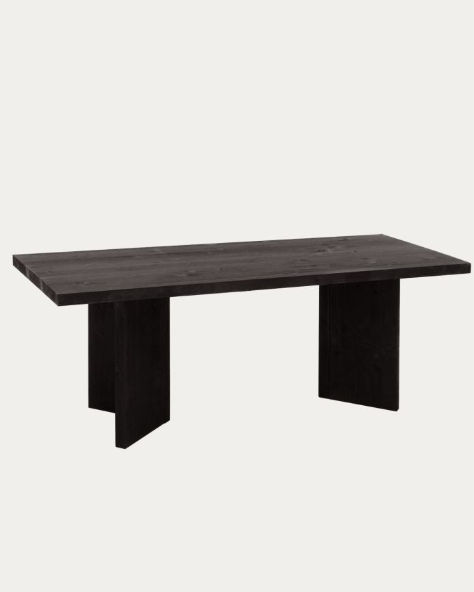 MESA DE CENTRO RECTANGULAR DE MADERA MACIZA 120X50CM EN VARIOS COLORES