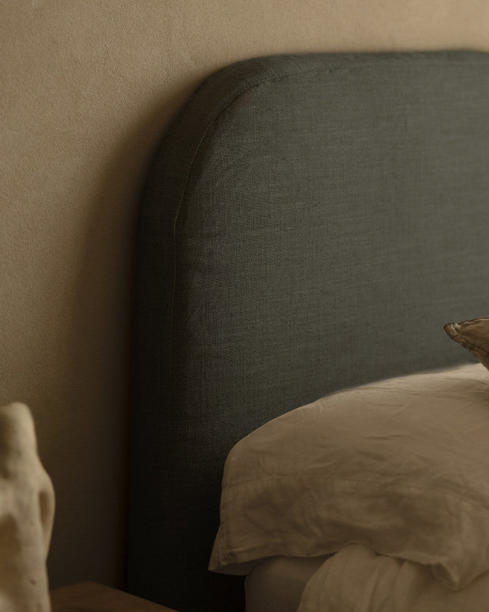 Cabecero Desenfundable Llançà, de lino en varios colores y medidas