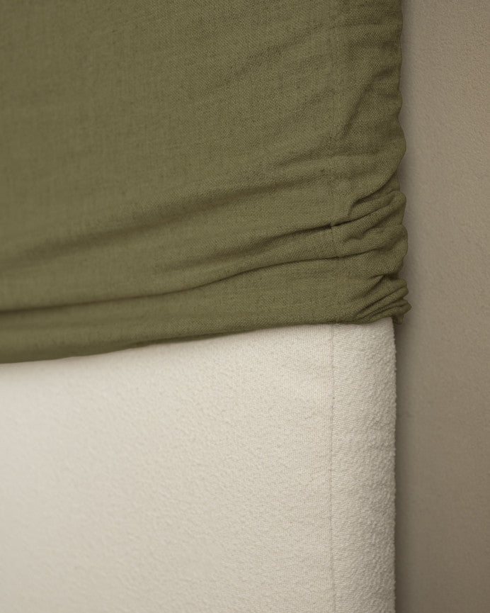 Cabecero Desenfundable Llançà, de lino en varios colores y medidas