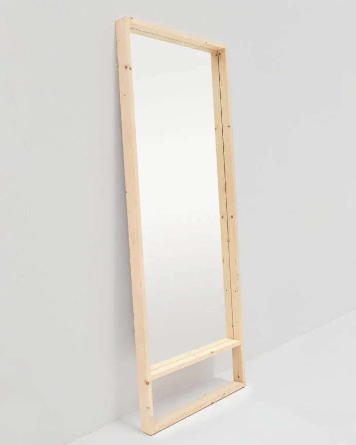 Espejo de Pie de Madera Maciza en varias medidas y colores