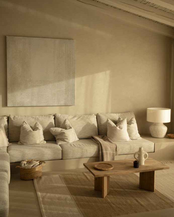 MESA DE CENTRO RECTANGULAR DE MADERA MACIZA 120X50CM EN VARIOS COLORES