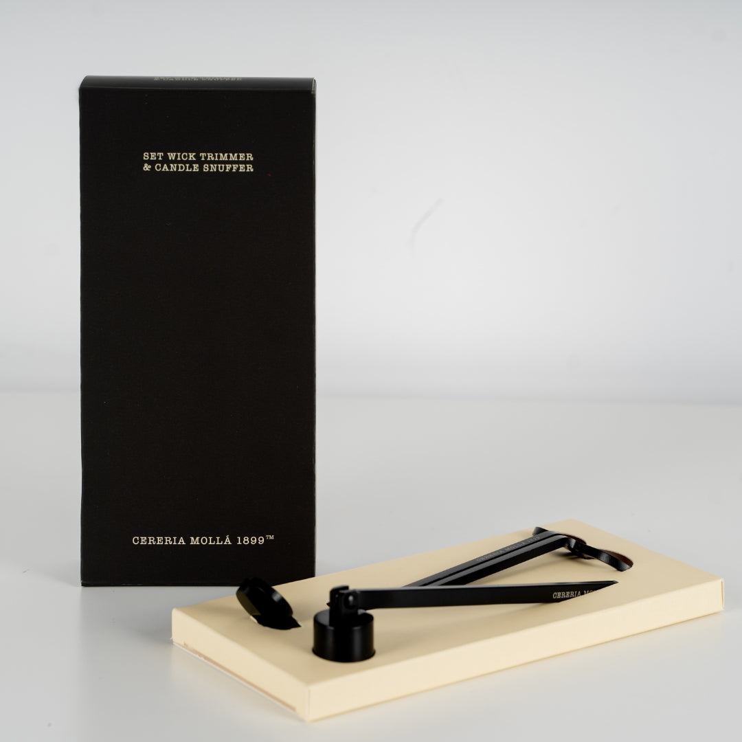 Set Tijeras corta mechas + Campana apagavelas Cereria Mollá