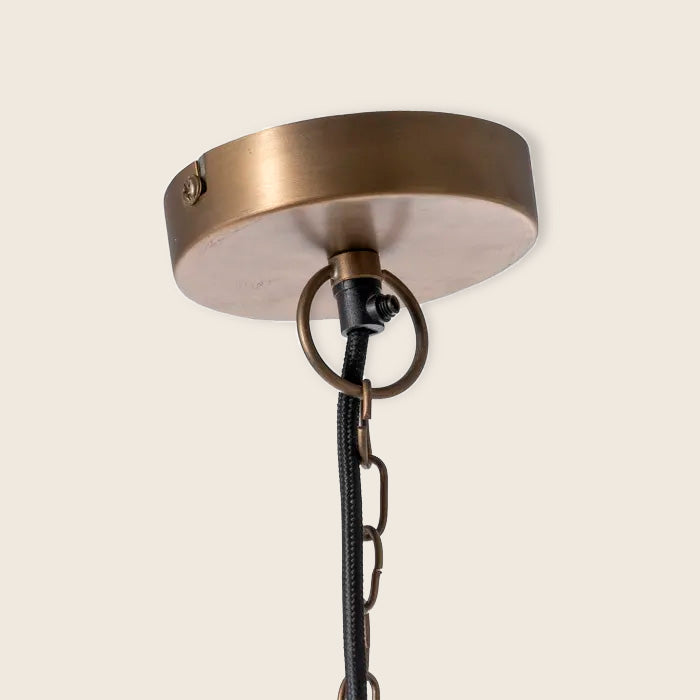 Lámpara Techo de Fibra Natural