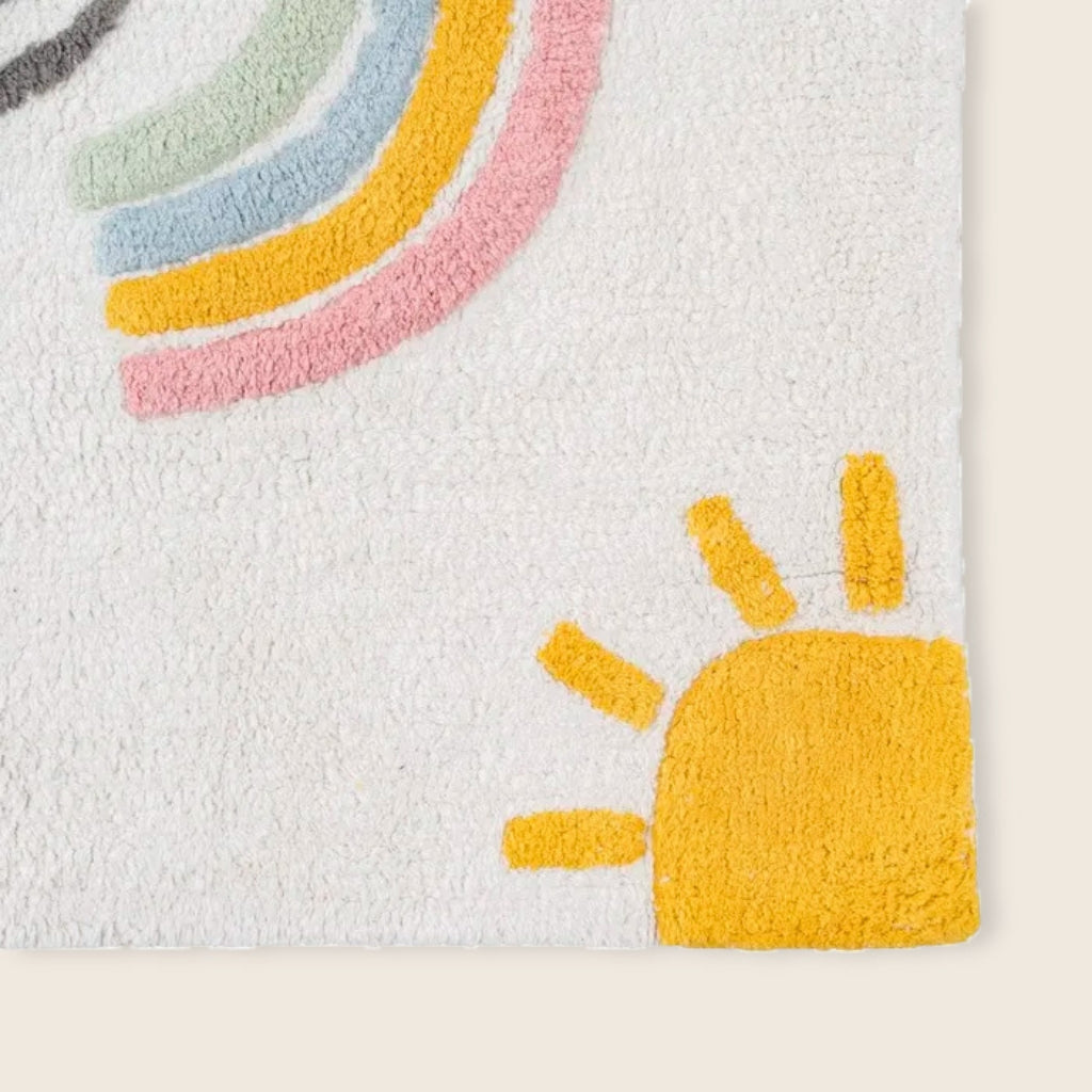 Alfombra Infantil 100% Algodón Colorida (175x90 cm) Play