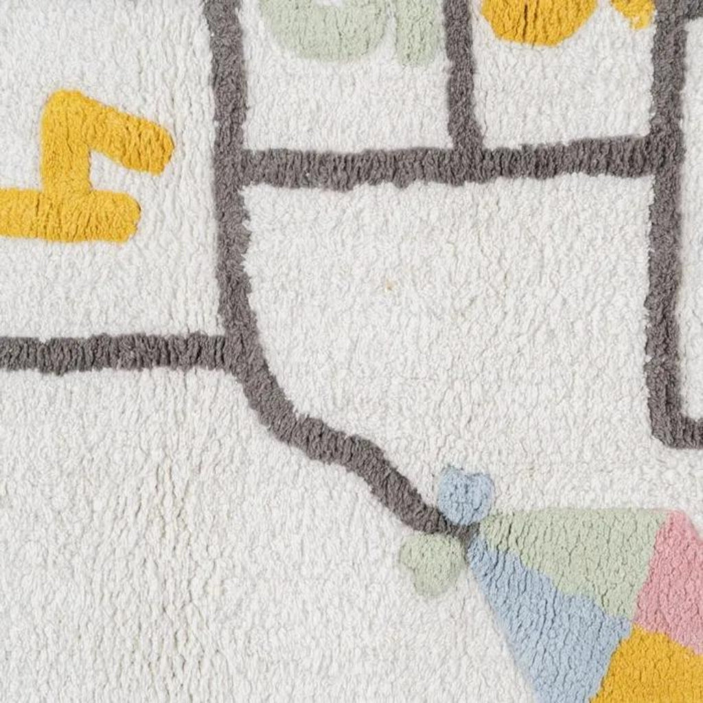 Alfombra Infantil 100% Algodón Colorida (175x90 cm) Play