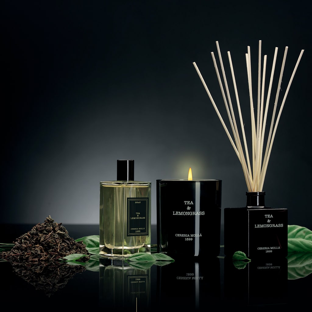 Vela Tea & Lemongrass Cereria Mollá
