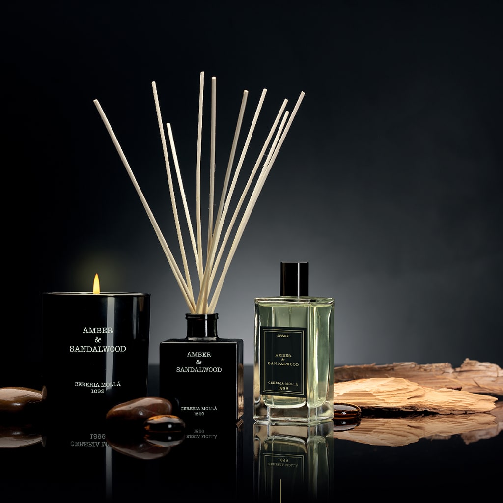 Mikado Amber & Sandalwood Cereria Mollá