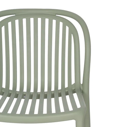 Silla de Jardín apilable Contract en color Verde, Pack 2 unidades