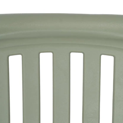 Silla de Jardín apilable Contract en color Verde, Pack 2 unidades
