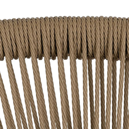 Silla de Jardín apilable en color Negro, Pack de 2u