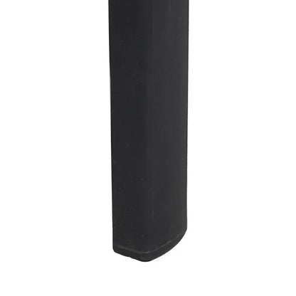 Silla de Jardín apilable en color Negro, Pack de 2u