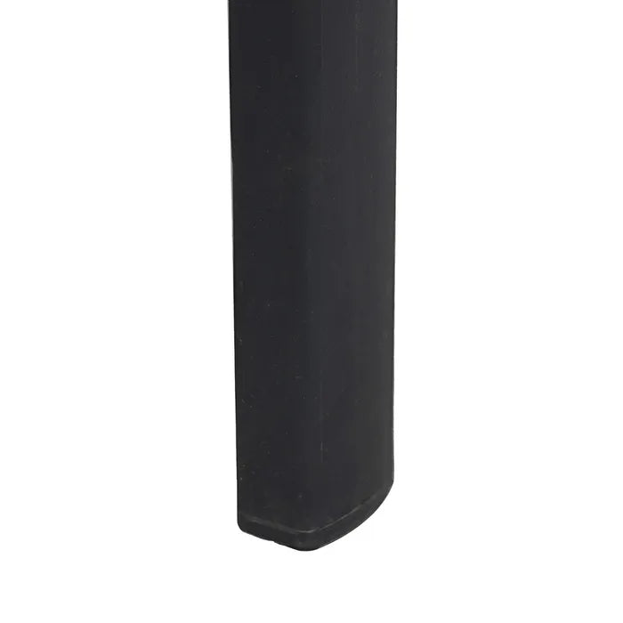 Silla de Jardín apilable en color Negro, Pack de 2u