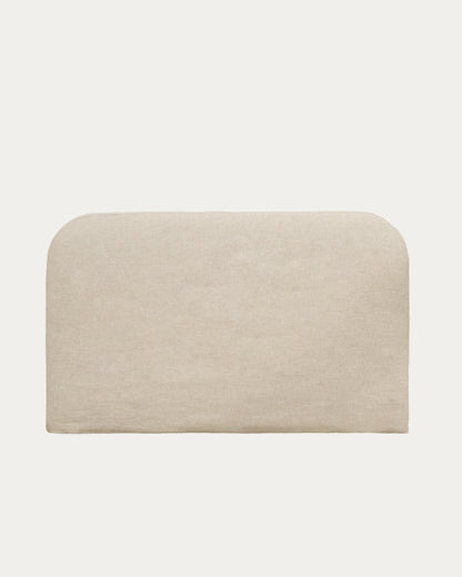 Cabecero Desenfundable Llançà, de lino en varios colores y medidas