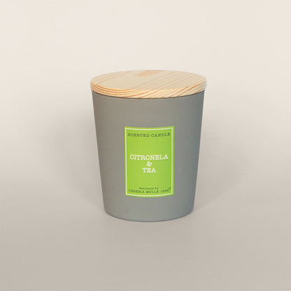 Vela Artesanal Citronela & Tea AntiMosquitos Cereria Molla