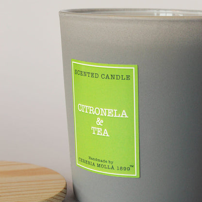 Vela Artesanal Citronela & Tea AntiMosquitos Cereria Molla