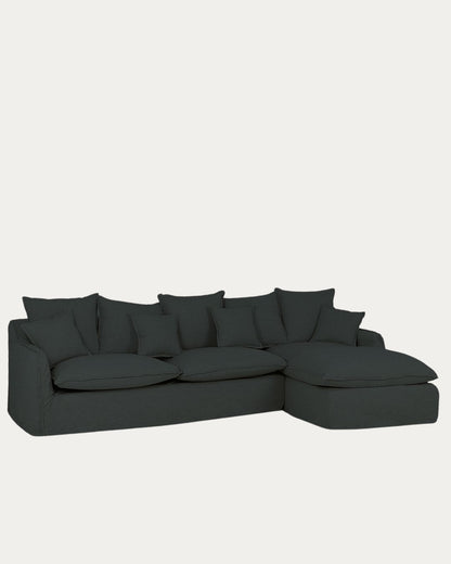 Sofá Castell con chaiselongue derecha 4 - 5 plazas