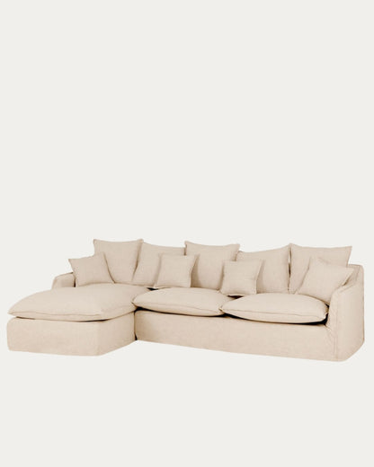 Sofá Castell con chaiselongue izquierda 4-5 plazas