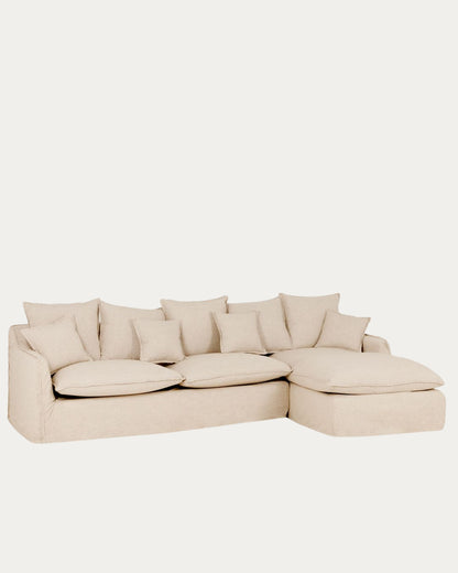 Sofá Castell con chaiselongue derecha 4 - 5 plazas