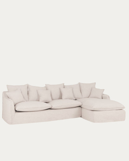 Sofá Castell con chaiselongue derecha 4 - 5 plazas