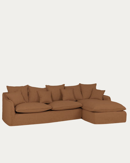 Sofá Castell con chaiselongue derecha 4 - 5 plazas