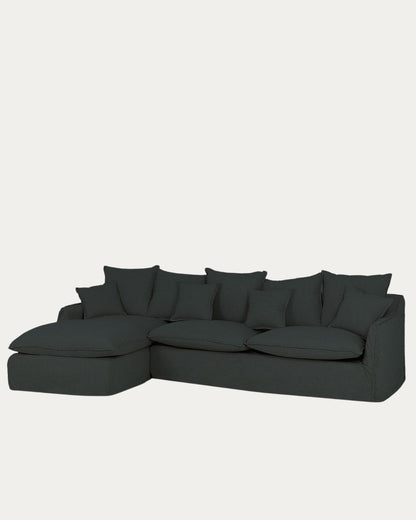 Sofá Castell con chaiselongue izquierda 4-5 plazas
