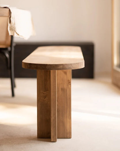 Banco de Madera Maciza en varios colores y medidas