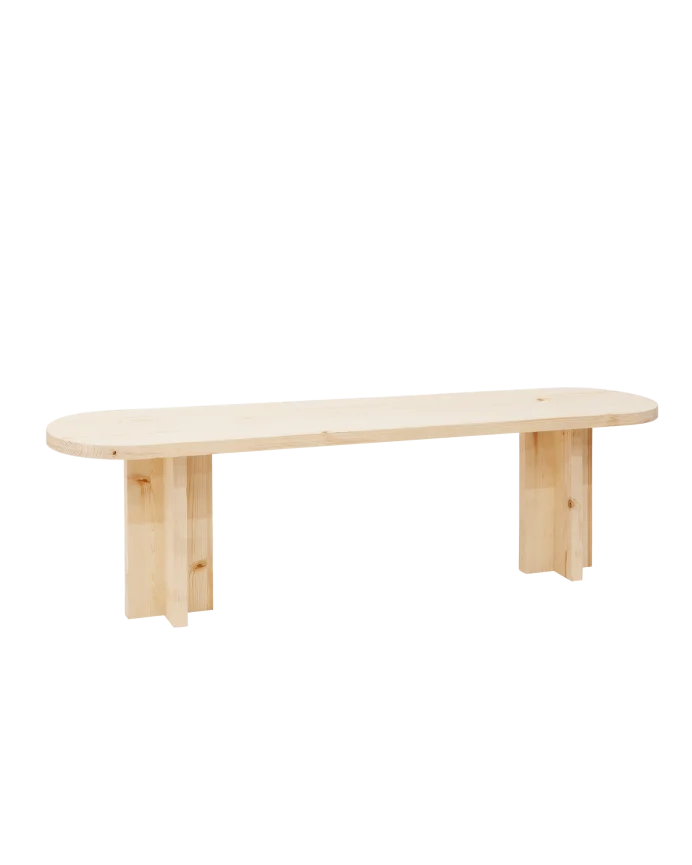 Banco de Madera Maciza en varios colores y medidas