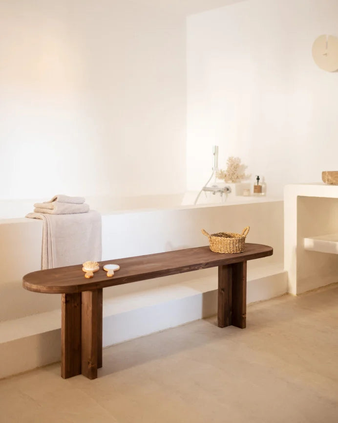 Banco de Madera Maciza en varios colores y medidas