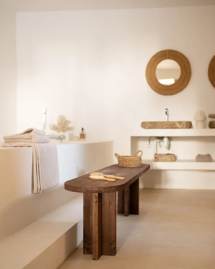 Banco de Madera Maciza en varios colores y medidas