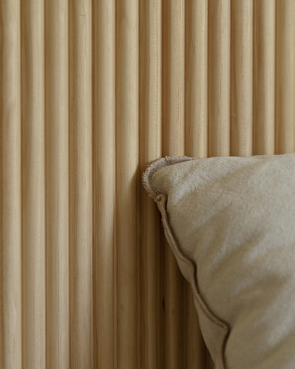 Cabecero Calella, de madera maciza en varios colores y medidas