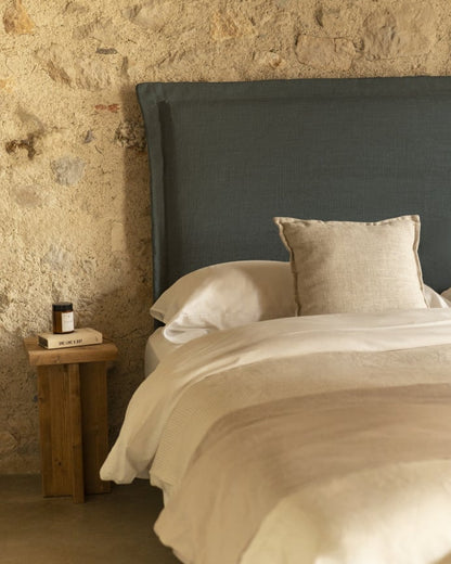 Cabecero tapizado de lino Tavertet en varios colores y medidas