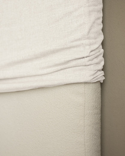 Cabecero Desenfundable Llançà, de lino en varios colores y medidas