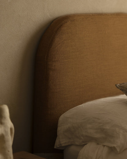 Cabecero Desenfundable Llançà, de lino en varios colores y medidas