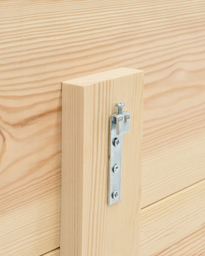 Cabecero Begur de madera maciza en varios colores y medidas