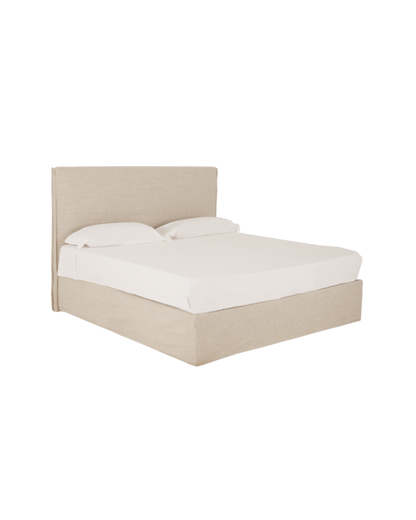 Cama con Canapé y Cabecero desenfundable de Lino Besalú