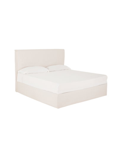 Cama con Canapé y Cabecero desenfundable de Lino Besalú