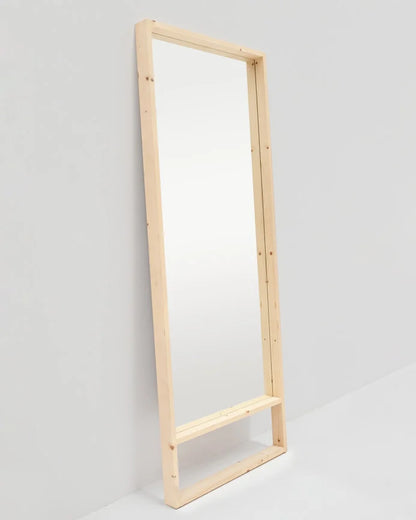 Espejo de Pie de Madera Maciza en varias medidas y colores
