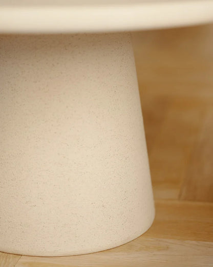 Mesa de Centro de Microcemento redonda