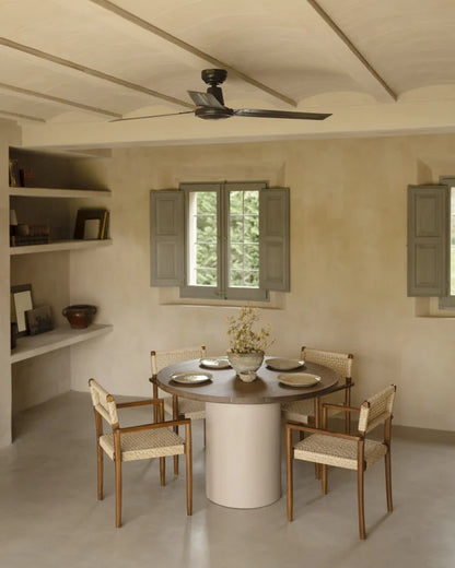 Mesa de comedor redonda de Microcemento en varios colores y medidas