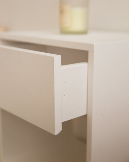 Pack de 2 Mesitas de Noche de Madera Natural Roses en Varios Colores y Medidas