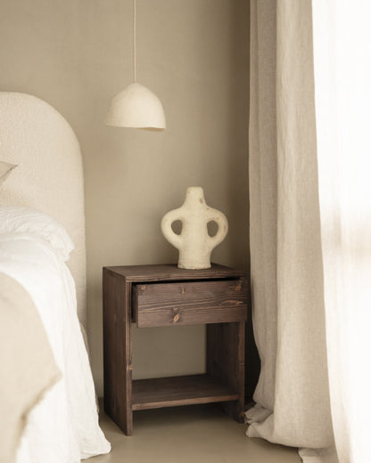 Pack de 2 Mesitas de Noche de Madera Natural Roses en Varios Colores y Medidas