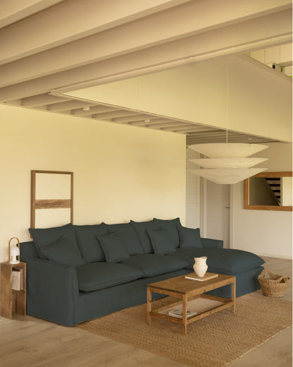 Sofá Castell con chaiselongue derecha 4 - 5 plazas