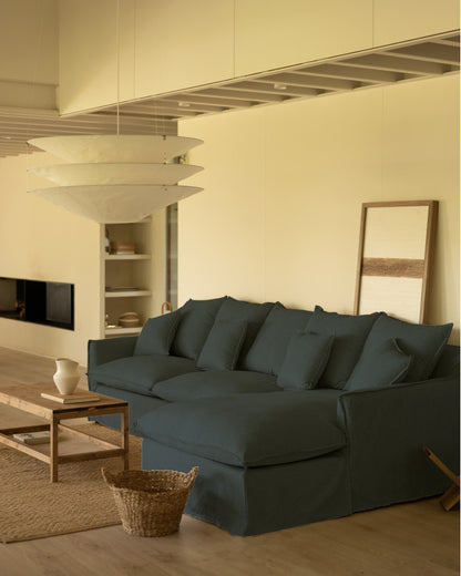 Sofá Castell con chaiselongue derecha 4 - 5 plazas